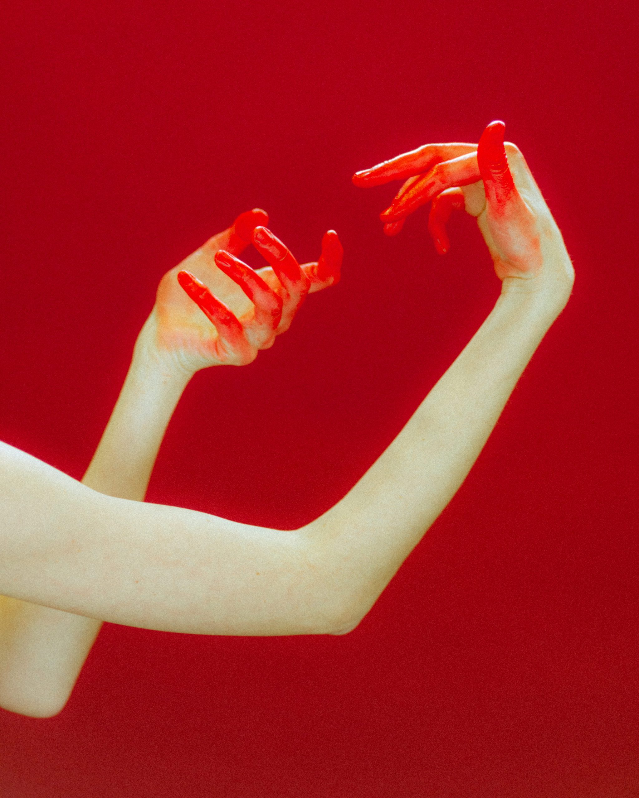 Red - Face & Hands - Image 5