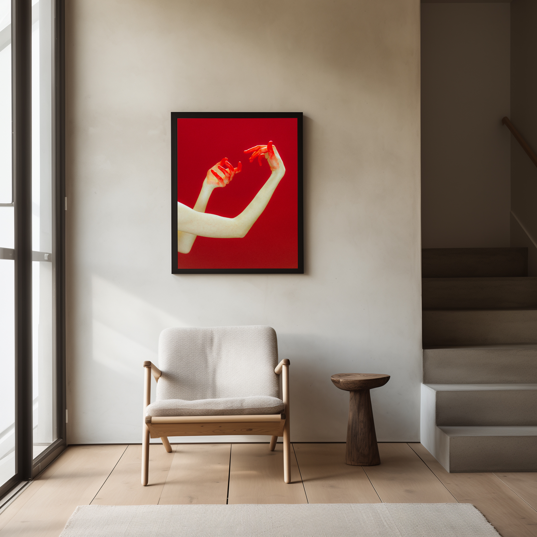 Red - Face & Hands - Image 6